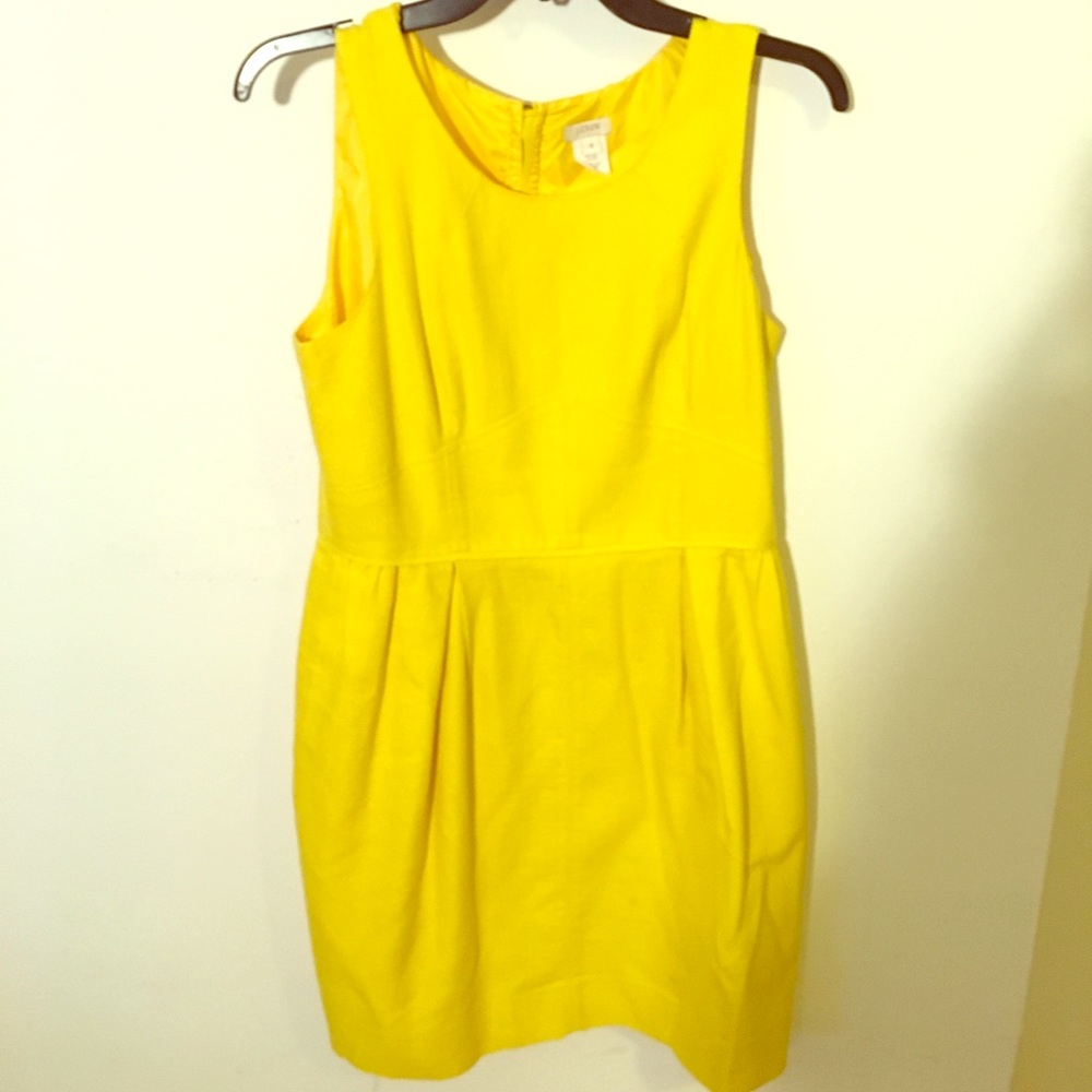 Yellow Spring/Summer J.Crew Dress